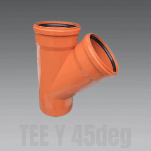 tee y 45deg