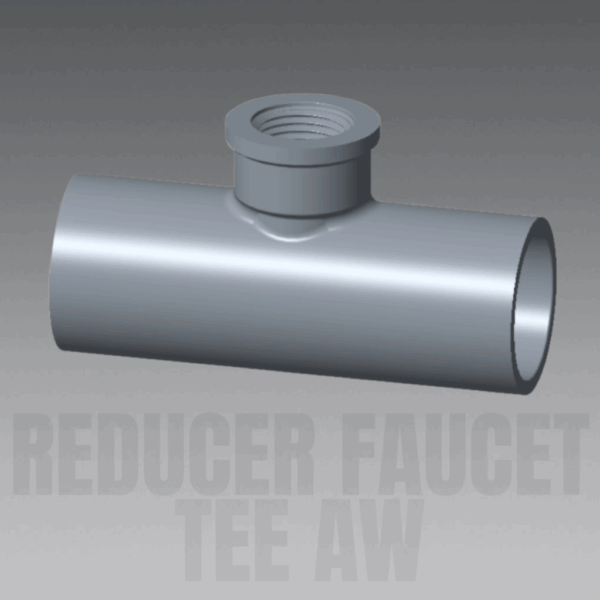 REDUCER FAUCET TEE AW