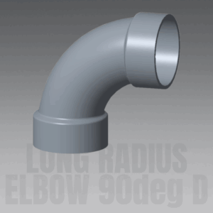 LONG RADIUS ELBOW 90DEG D