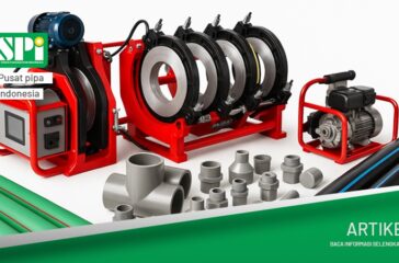 Distributor Pipa PVC, PPR, HDPE dan Mesin Las HDPE 1