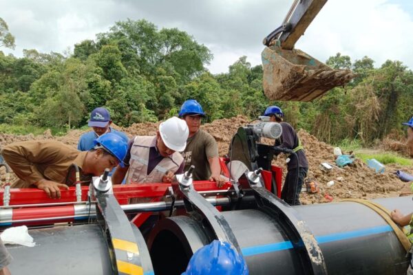 Pemasangan PIPA HDPE